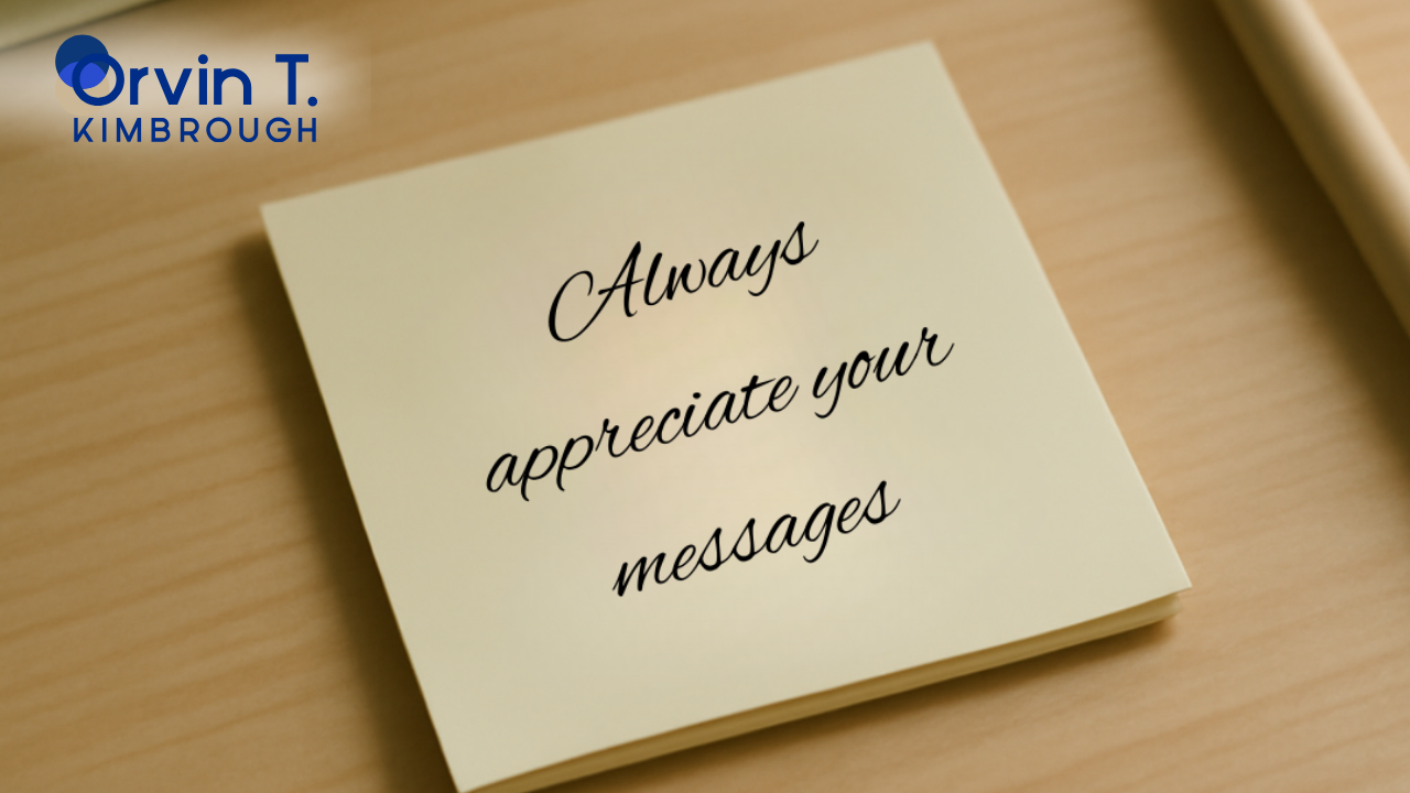 Gratitude Focus: Today I’m Grateful For Kind Notes