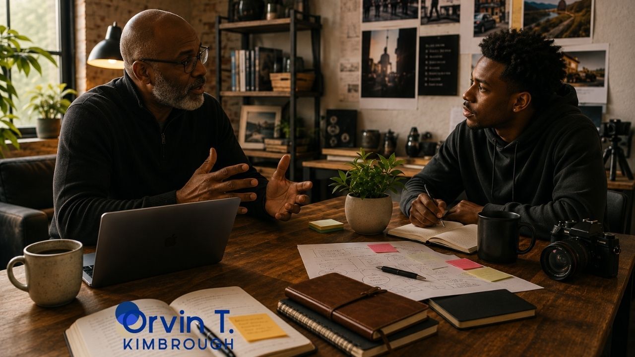 Gratitude Focus: Today, I spent 90 minutes mentoring a young leader with an old, wise vision.